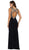 Jewel Embellished Sleeveless Evening Gown
