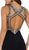 Jewel Embellished Sleeveless Evening Gown