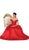 Satin Off Shoulder A-line Evening Dress