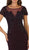 Embellished Illusion Bateau Sheath Mother of the Bride Dress
