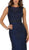 May Queen - Beaded Illusion Bateau Sheath Evening Gown RQ7524 - 1 Pc Mauve in Size 10 and 1 Pc Black in Size 14 Available