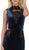 Lace Illusion High Neck Sheath Evening Dress
