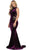 Lace Illusion High Neck Sheath Evening Dress