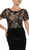 Lace Bateau Sheath Evening Dress