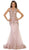 May Queen - Sleeveless Sheer Illusion Evening Gown