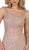 May Queen - RQ7544 Beaded Lace Square Neck Trumpet Evening Dress