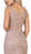Beaded Lace Square Neck Trumpet Evening Dress