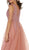 Shimmering Sheer Beaded Evening Gown