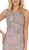 Embellished Scoop Neck Sheath Evening Dress