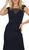 Embellished Cap Sleeve Illusion Bateau Sheath Evening Dress