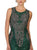 Embellished Jewel Neck Sheath Mother of the Bride Gown