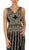 Sleeveless V-neck Embellished Sheath Evening Gown