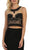 Mesh Beaded Sleeveless Two-Piece Sheath Evening Gown