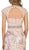 May Queen - Floral Appliqued Deep V-neck Mermaid Mother of the Bride Gown