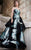 MNM COUTURE - N0300 Two Tone Strapless V-neck Ballgown In Green and Black