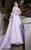 MNM COUTURE - N0304 Embellished Strapless A-line Gown In Pink