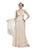 Sue Wong - N1118 Beaded V-neck A-line Dress in Neutral
