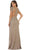 Embellished Illusion Bateau Sheath Mother of the Bride Dress
