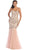 May Queen - RQ7289 Strapless Sequined Embellished Evening Gown