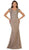 May Queen - Embellished Illusion Scoop Sheath Prom Dress