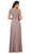 Embellished Lace Pleated Prom Dress