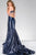 Backless Long Trumpet Prom Dress 46755