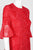 Nanette Nanette Lepore - ND8S10S99 Bell Sleeve Lace Shift Dress In Red