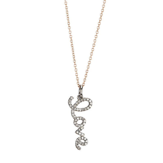 Brooklyn Diamond Love Necklace