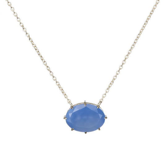 Jaipur Claw Prong Gemstone Necklace