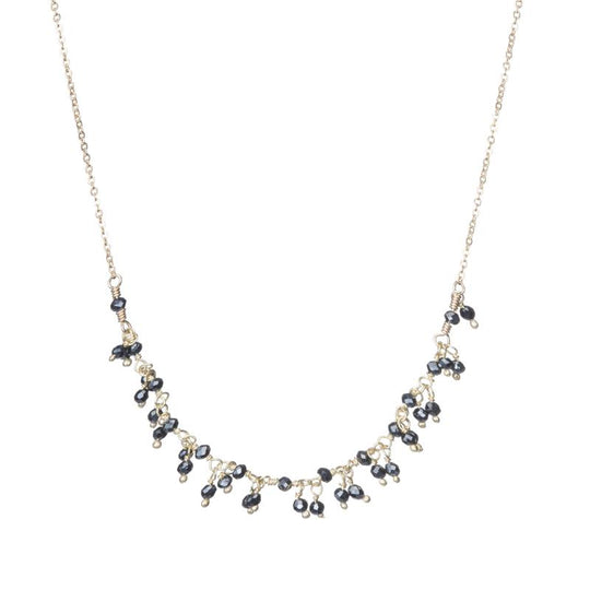 Jaipur Gemstone Mini Cluster Necklace