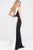 High Neck Fitted Long Prom Dress JVN47900