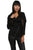 Nicole Miller- Combo Sleeve Jacket in Black