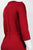 Nina Leonard - L24631 Fringed Hem Dress in Red
