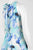Nine West - 10636046 Floral Chiffon Maxi Dress in Blue and Multi-Color