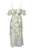 Nanette Nanette Lepo - NM8S19JA1 Printed V-neck Sheath Dress In White and Multi-Color