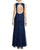 Aidan Mattox - Embellished Jewel Neck Dress 251705110 in Blue