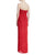 Aidan Mattox - Embroidered Long Dress 54468940 in Red