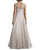 Aidan Mattox - Sleeveless Long Gown 54465080 in Neutral