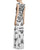 Aidan Mattox - Sleeveless Long Dress 54471880 in White and Black