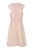 Nanette Nanette Lepo - NN8S19FG3 Floral Lace Jewel A-line Dress In Neutral