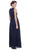 Lace Bodice Evening Dress