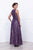 Nox Anabel - Lace Embroidered A-line Dress with Jacket 5139 in Purple