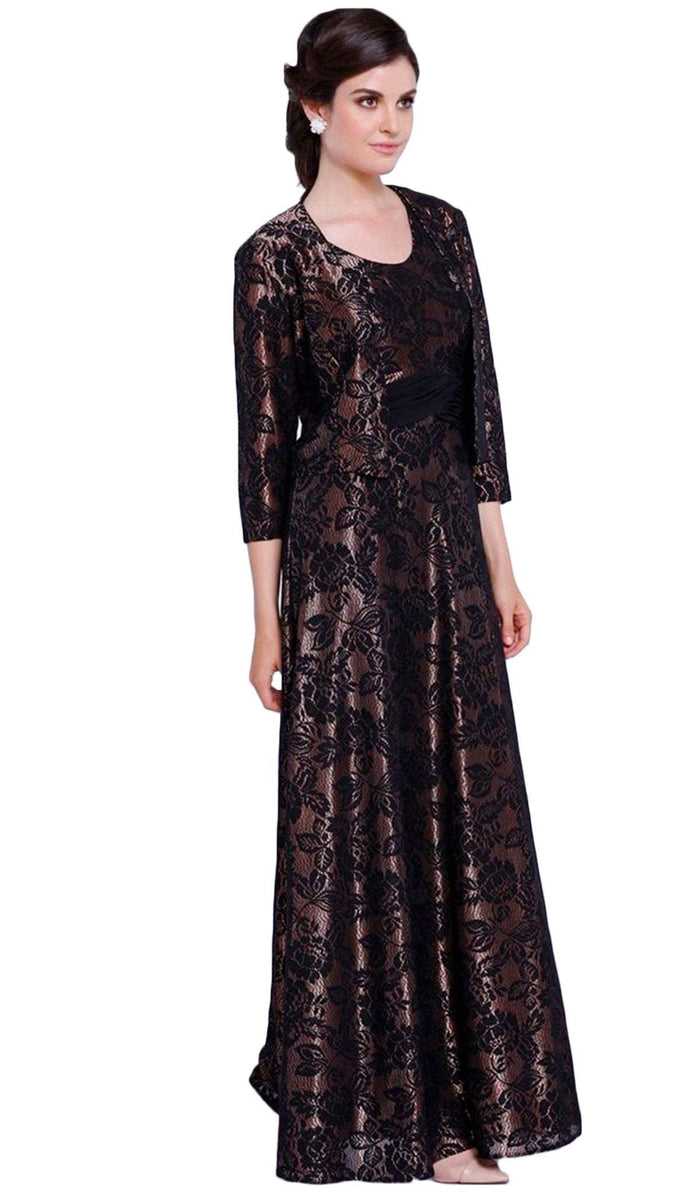 Lace Embroidered A-line Dress