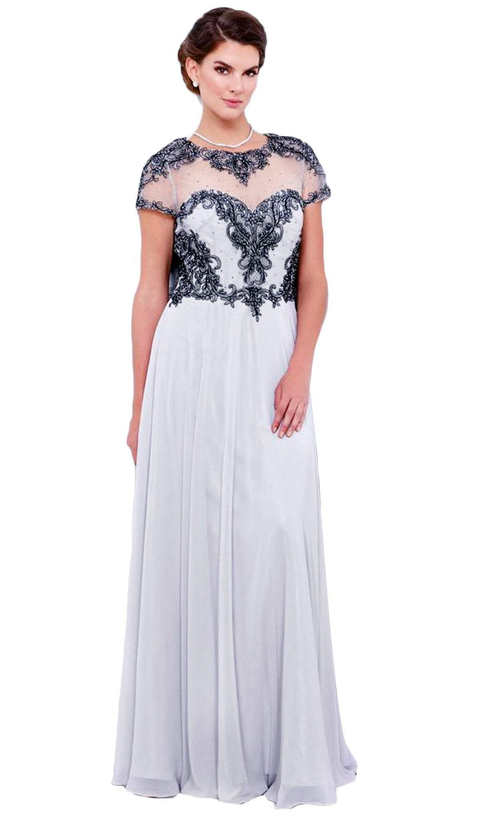 Beaded Embellished A-Line Gown