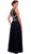 Embroidered Jewel Neck A-Line Dress