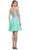 Beaded Corset Strapless Cocktail Dress