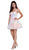 Strapless Tulle Cocktail Dress
