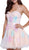 Strapless Tulle Cocktail Dress