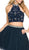 Two Piece Halter Dress
