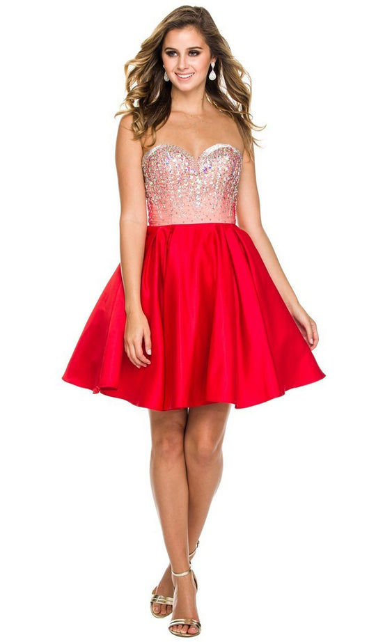 Nox Anabel - 6167 Beaded Cocktail Dress